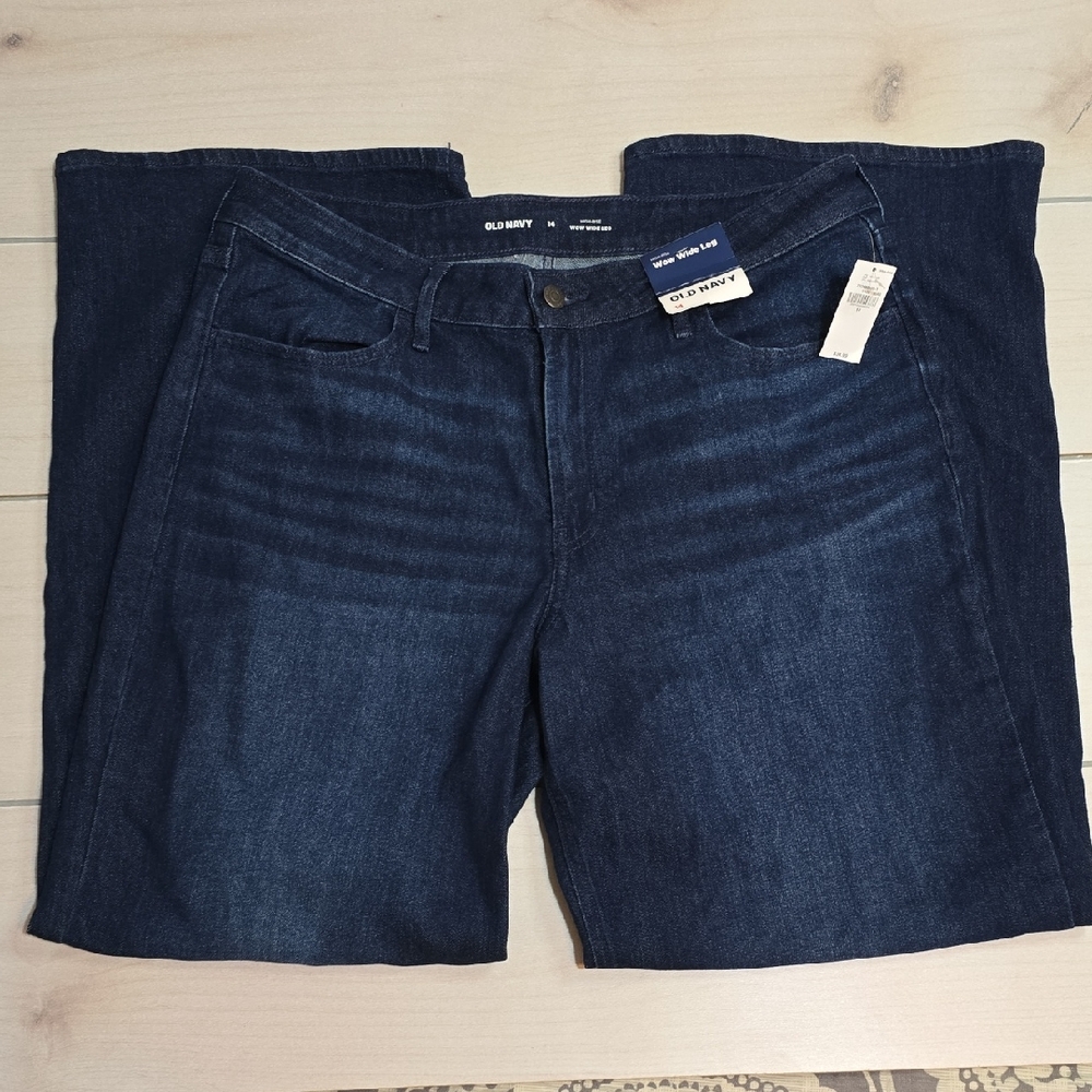 Old Wow Wide Leg Jeans